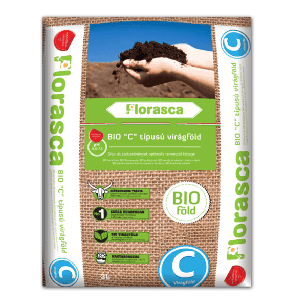 Florasca "C" lúgos (muskátli) virágföld 3l