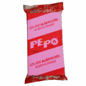 Pepo alágyújtós