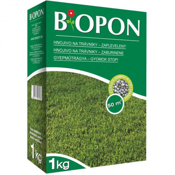 Biopon Gyepműtrágya Gyomok ellen 1kg