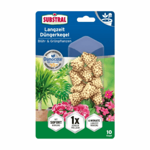 Substral osmocote tabletta virágzó és zöld növényekhez 10db
