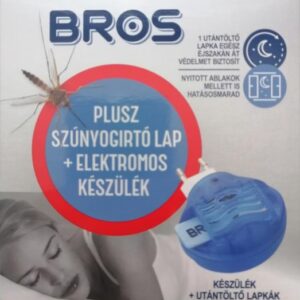 Bros Szúnyogriasztó elektromos készülék lapkával