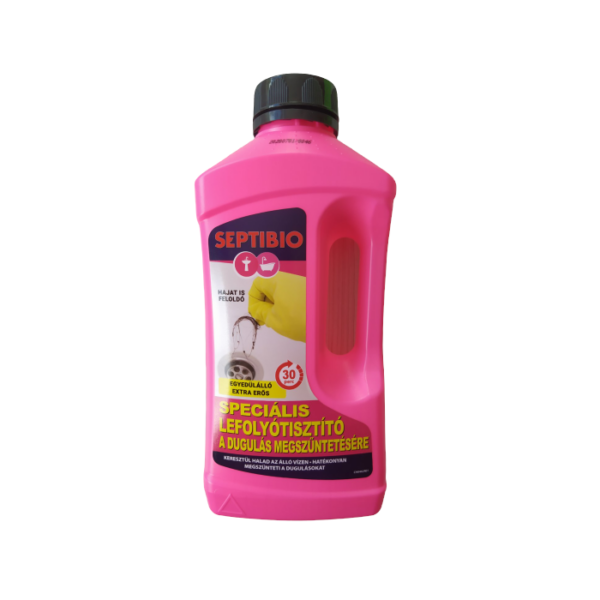 Septibio Fürdőszobai lefolyótisztító (hajcsomók ellen) 800ml