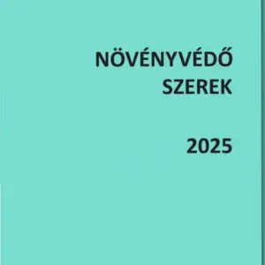 Növényvédő szerek 2025 I. könyv