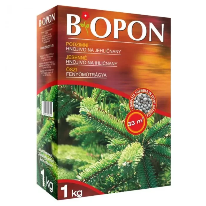 Biopon őszi fenyő műtrágya 1kg