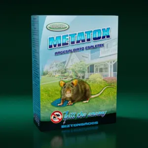 Metatox rágcsálóirtó granulátum 150g