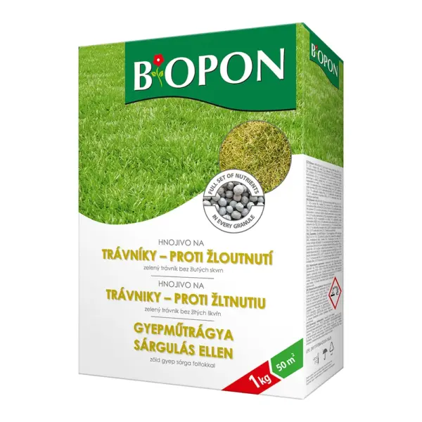 Biopon Gyepműtrágya Sárgulás Ellen 1kg