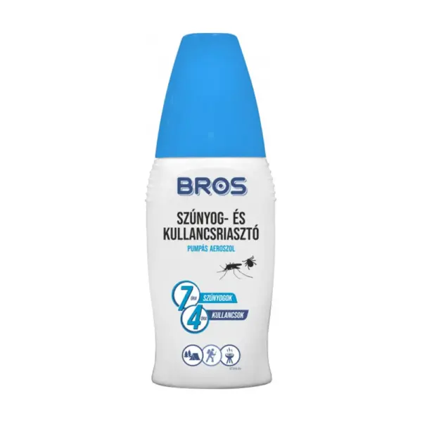 Bros Plus Szúnyog- és kullancsriasztó pumpás 100ml