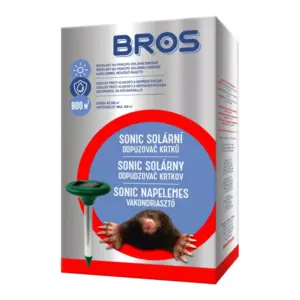 Bros Vakondriasztó napelemes