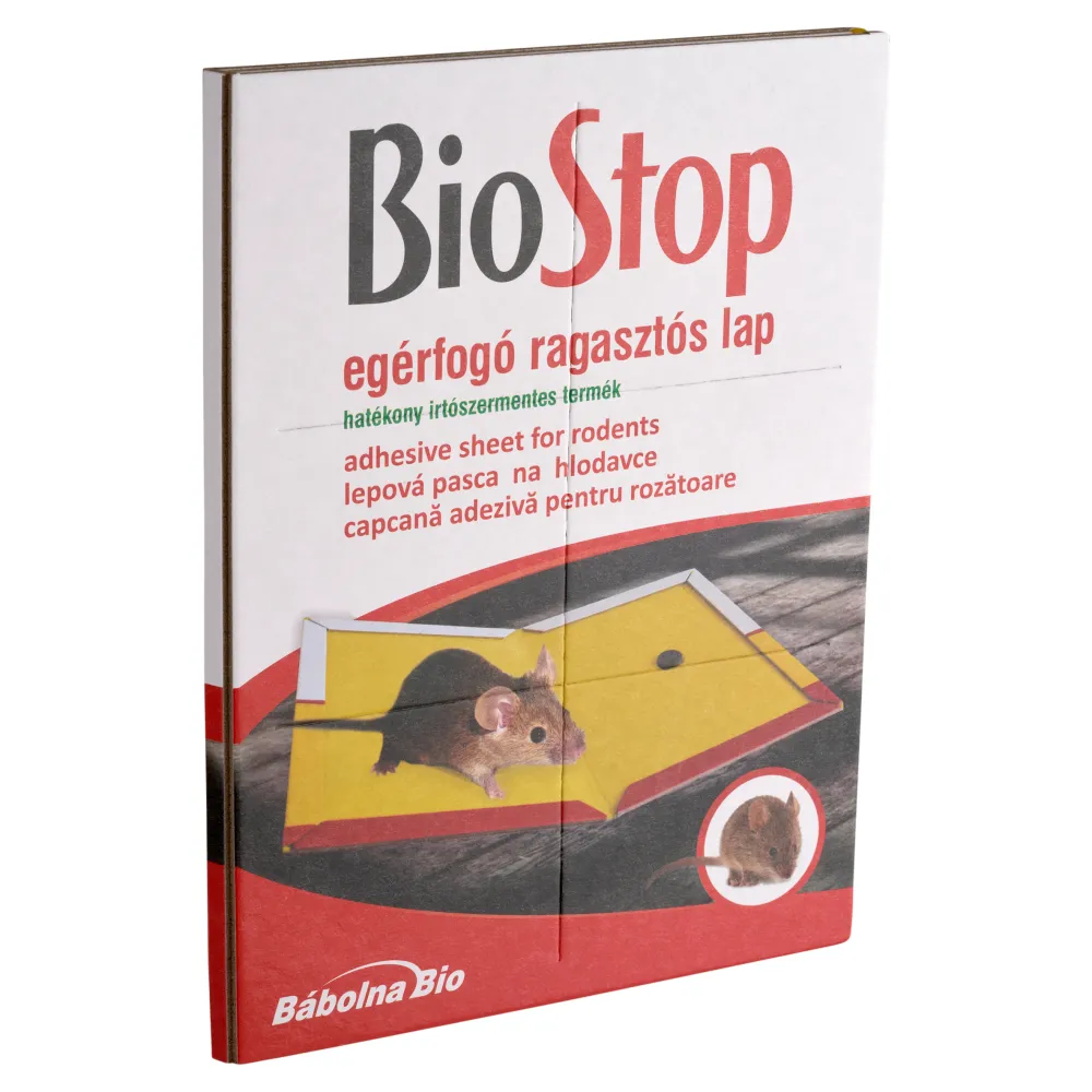 Biostop Egérfogó Ragasztós Lap