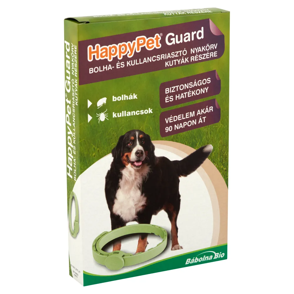 HappyPet Guard bolha- és kullancsriasztó nyakörv kutyáknak