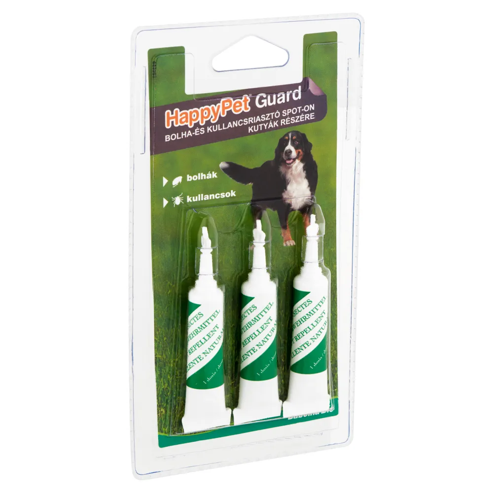 HappyPet Guard bolha- és kullancsriasztó spot-on kutyáknak