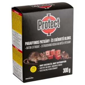 Protect paraffinos rágcsálóirtó blokk 300g